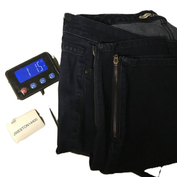 Old Navy The Rockstar Womens 20 Black Jeans Denim Skinny Dark Wash - Picture 2 of 9